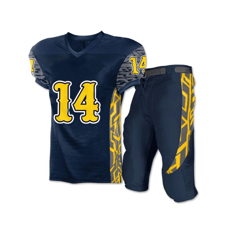 American Football Uniform For Men Add Your Team Name Number