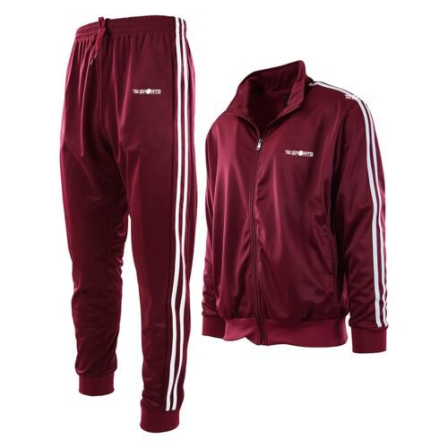 Athletic Tracksuit For Men Women Full Zip Jogging Sports Suit