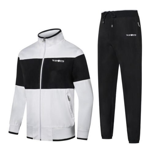 Athletic Tracksuit For Men Women Full Zip Jogging Sports Suit