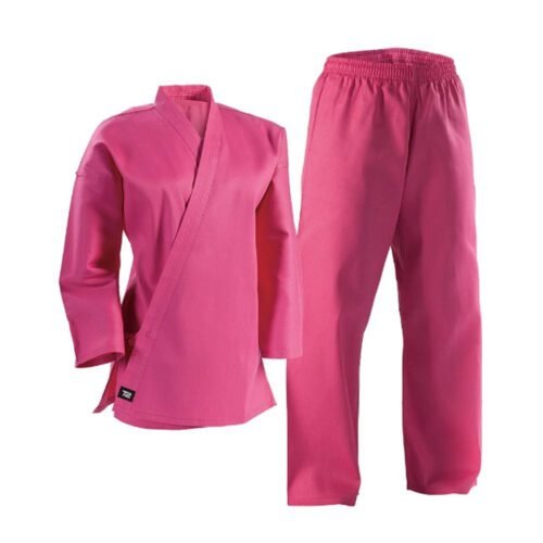 Karate GI Uniform Pink Color Lightweight For Kids And Adult